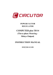 Circutor Power Factor Regulator Computer plus T8 14