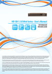 HD-SDI 1.5U Mini Series - User`s Manual