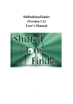 ShiftedIonsFinder (Version 1.1) User`s Manual