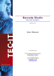 Barcode Studio Manual V15