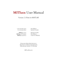 P.B. Winter et al., MITlaos User Manual