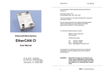 Manual: Ethernet CAN Interface