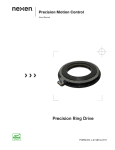 Precision Ring Drive (PRD) Brochure