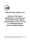 ARIB STD-T64-C.S0018-E v2.0 Minimum Performance Specification