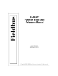 NI-FBUS Function Block Shell Reference Manual