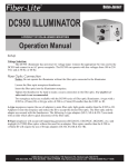 DC950 ILLUMINATOR