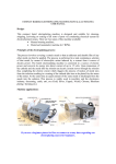 Design: This compact barrel electroplating machine is designed and