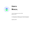 Voucher Management System (VMS) User`s Manual, Release 3.0.0.1