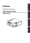User Manual - Projector Central