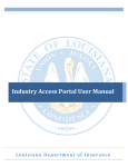 Industry Access Portal User Manual