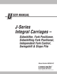 6082563R1 J-Series Integral User Manual