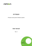 CP-TOUCH User manual