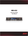 MB-652 User Manual