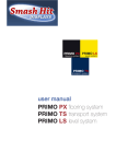 Primo PX System Raised Flooring User Manual