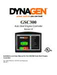 GSC300 User Manual R2.9 (for front panel programming)