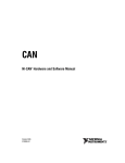 NI-CAN Hardware and Software Manual