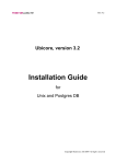 Ubicore 3.2 Installation Guide - Linx & Postgres