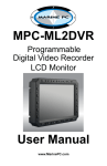 MPC-ML2DVR User Manual
