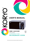 User`s MANUAL - Koryo World - Koryo