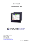 User Manual - Future Design Controls