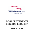 LOSS PREVENTION SERVICE REQUEST - LPSR