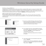 Wireless Security Setup Guide