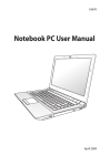 Notebook PC User Manual - CNET Content Solutions