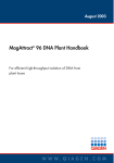 MagAttract 96 DNA Plant Handbook