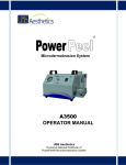 PowerPeel A3500 User Manual