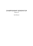 Picture index - Championship Generator