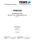 TPMC630 - TEWS Support Website in Taiwan