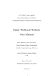 Fuzzy Webtools Website User Manual