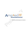 User Manual for ARTDemoApp - Amp`ed RF Technology, Bluetooth