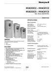 Specification sheet (English)