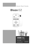 Blaze EZ Quick Start Guide