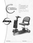 Amigo Classic Owner`s Manual
