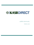 KASB Direct Software User Manual