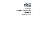 Flo-Logger Portable Monitor User Manual