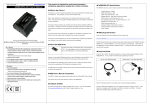 MSB632RA-DC User`s Manual