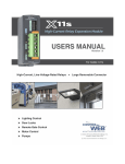 X-11s Users Manual