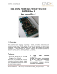 C32- DUAL PORT MULTIFUNCTION CNC BOARD