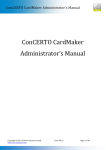 CardMaker Administrator`s Manual