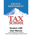 student LMS User manual Ver 7.9.09 - rough