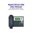 Model:IPcall-200 User Manual