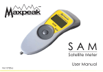 Maxpeak SAM User Manual
