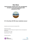 Installation Manual of the 3D DTM Viewer - Geo-Seas