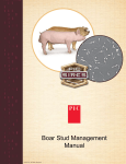 Boar Stud Management Manual