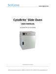CytoBrite Slide Oven User Manual