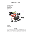 TP-002 GPRS VEHICLE TRACKER User Manual