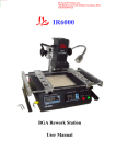 BGA Rework Station User Manual IR6000